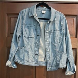 Calvin Klein Blue Denim Jean Jacket Oversized Fit